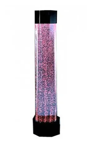 Large Aqua Column Bubble Fountain