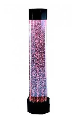 Large Aqua Column Bubble Fountain