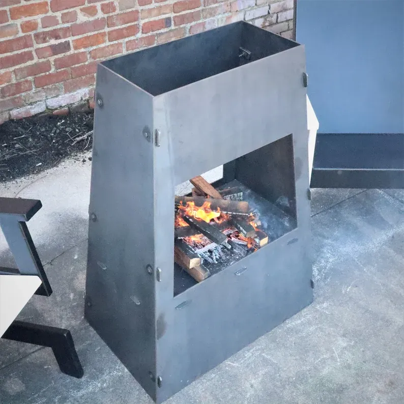 Maker Table 39" Chiminea - Outdoor Wood Burning