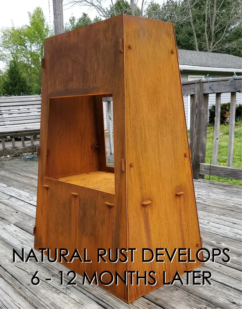 Maker Table 39" Chiminea - Outdoor Wood Burning