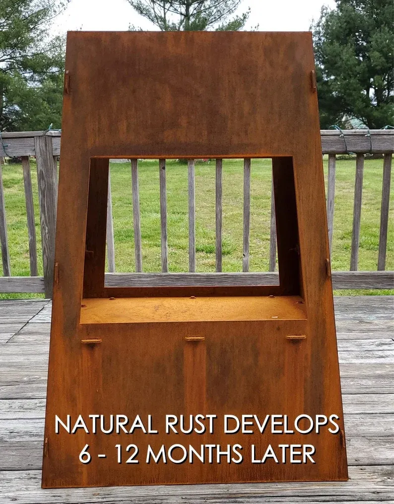 Maker Table 39" Chiminea - Outdoor Wood Burning