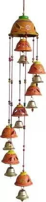 PANCHOLI UNIQUE Decorative Material treaditional Wall Hanging Orange