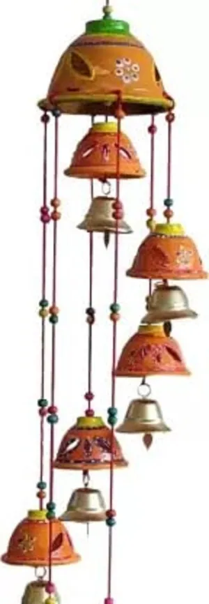 PANCHOLI UNIQUE Decorative Material treaditional Wall Hanging Orange