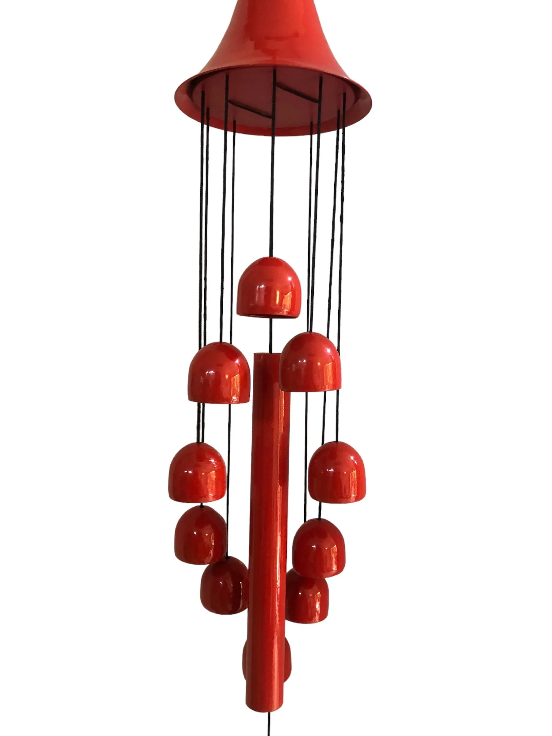 PARADIGM PICTURES 10 Bells Wind Chime for Home Decor Good Luck Gift Positivity Vastu Correction