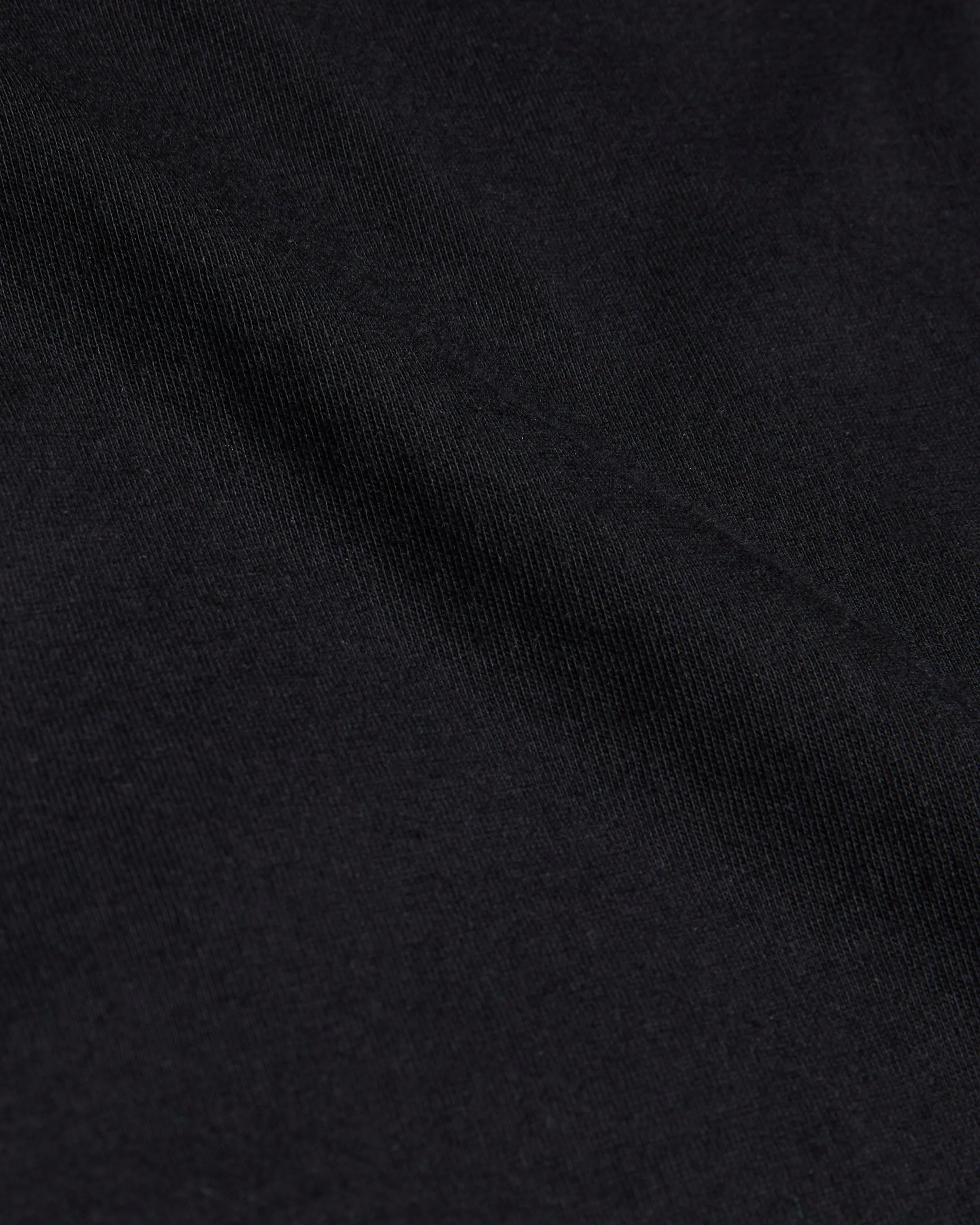 Ranber Short Sleeve Regular Branded T-Shirt Black