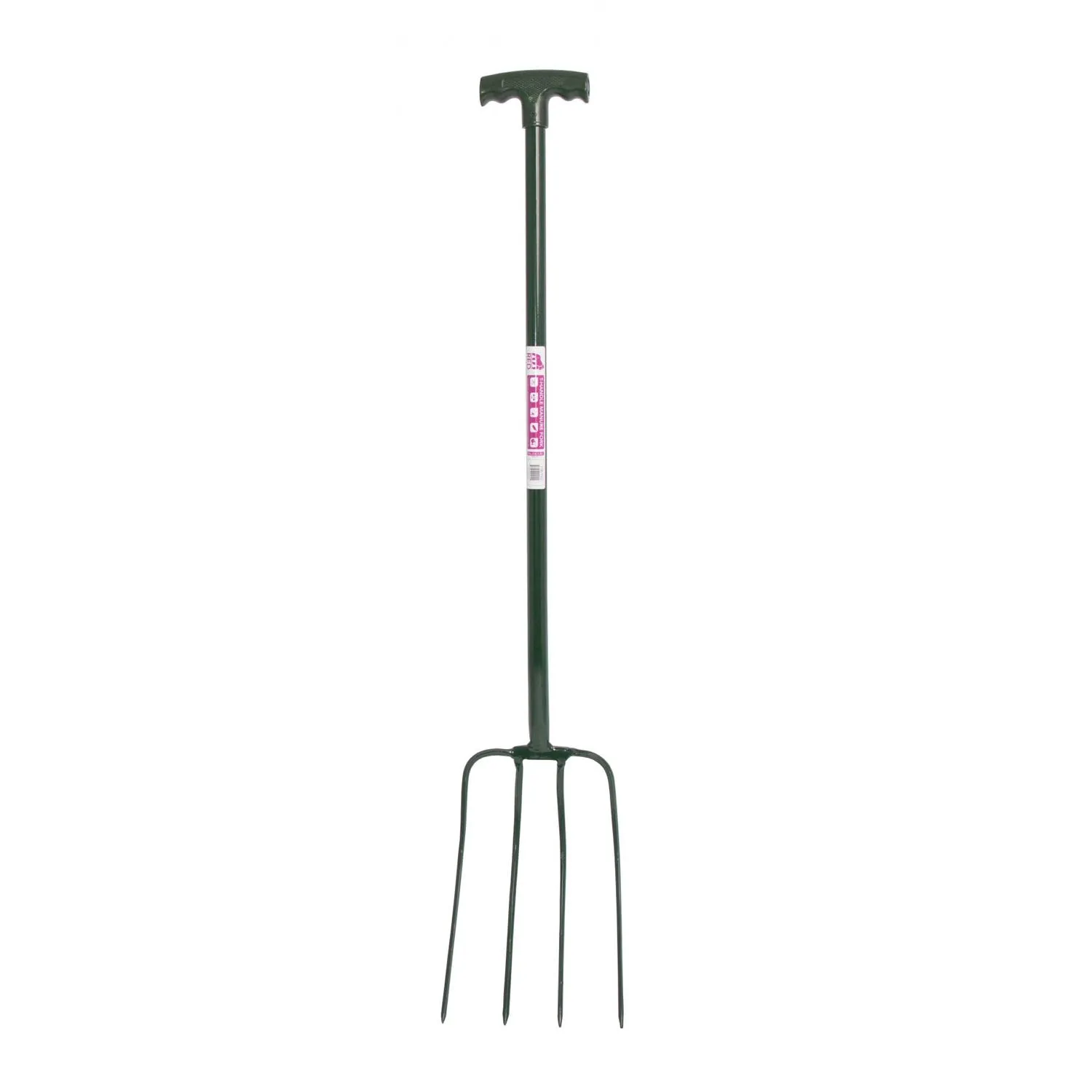 Red Gorilla 4-Prong T-Handle Manure Fork
