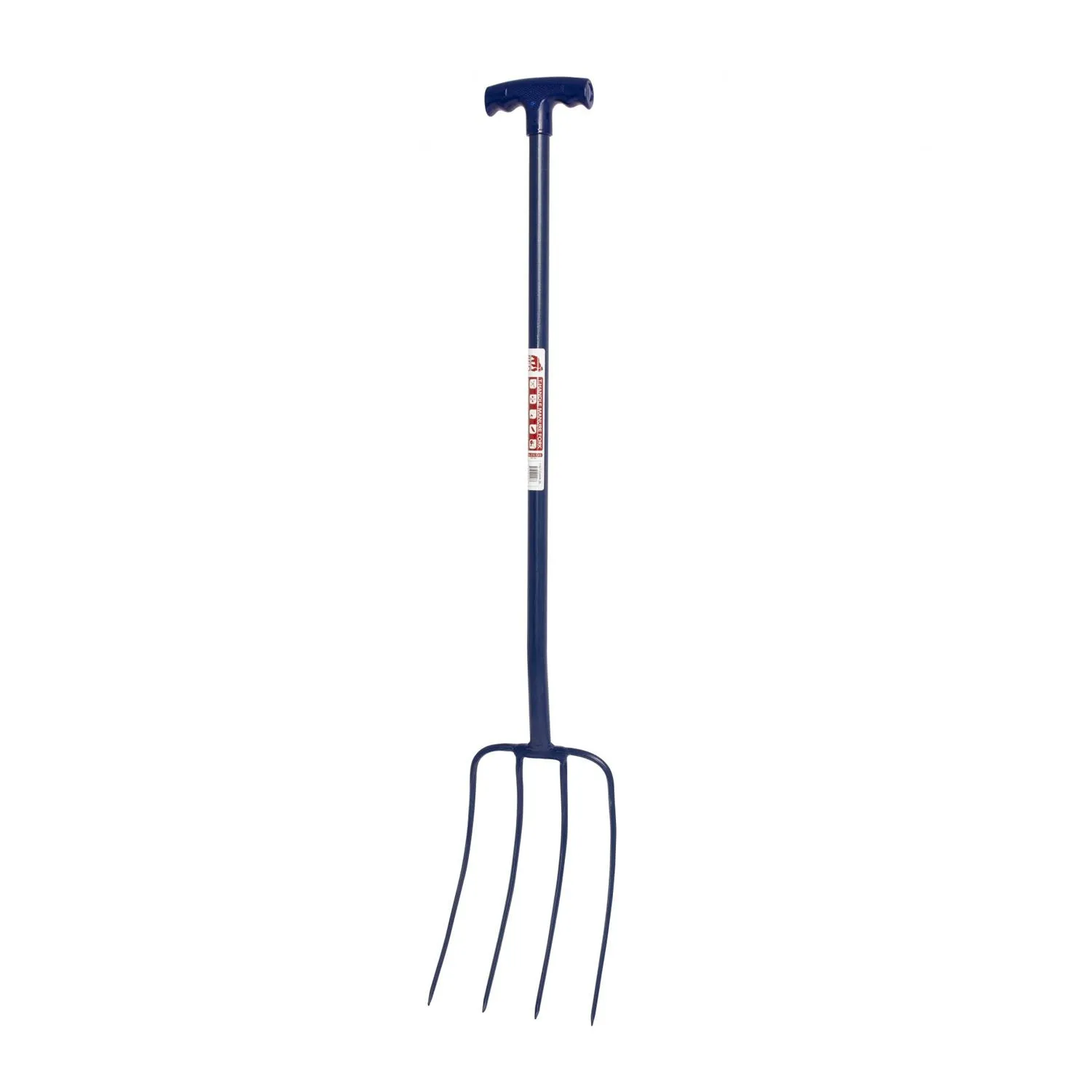 Red Gorilla 4-Prong T-Handle Manure Fork