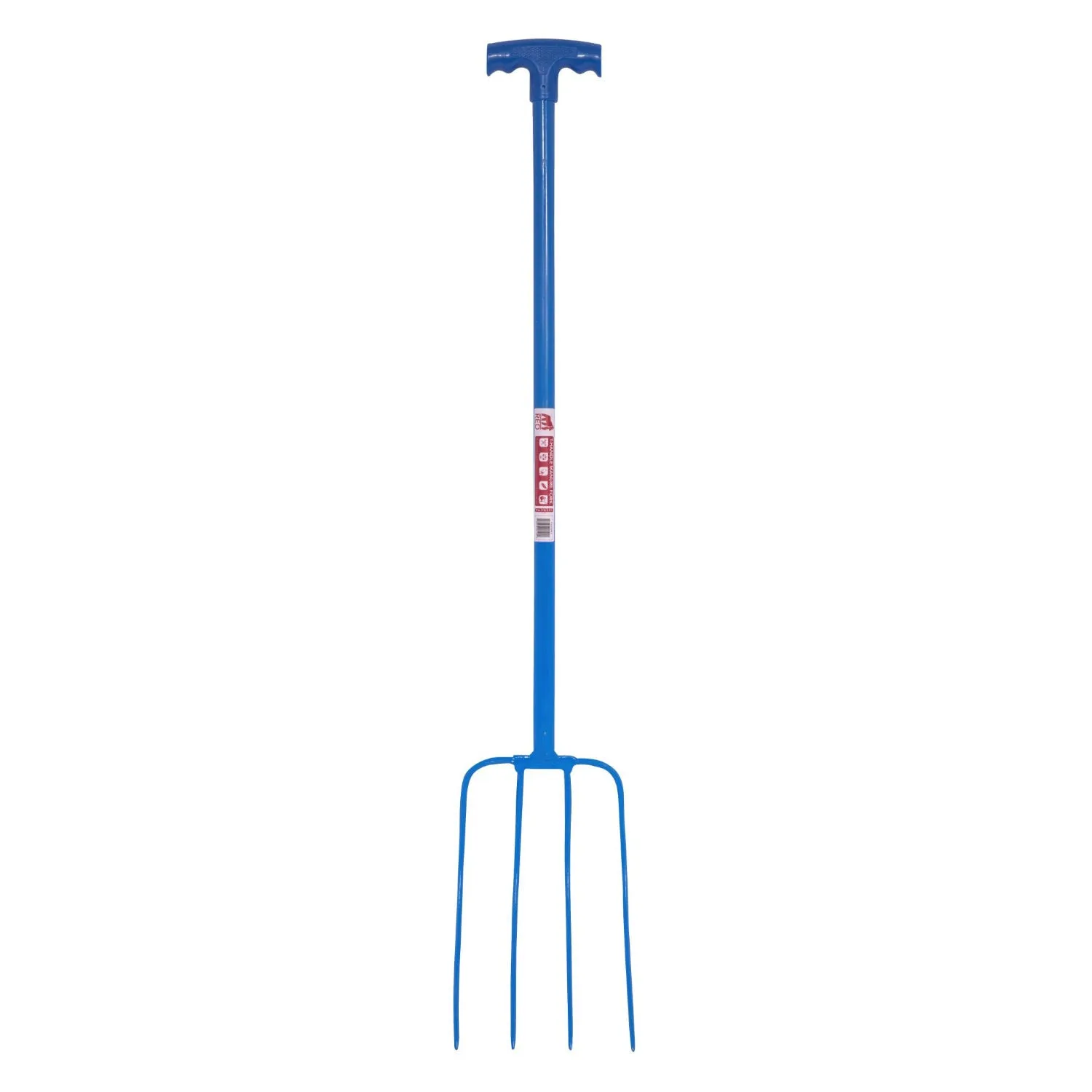 Red Gorilla 4-Prong T-Handle Manure Fork