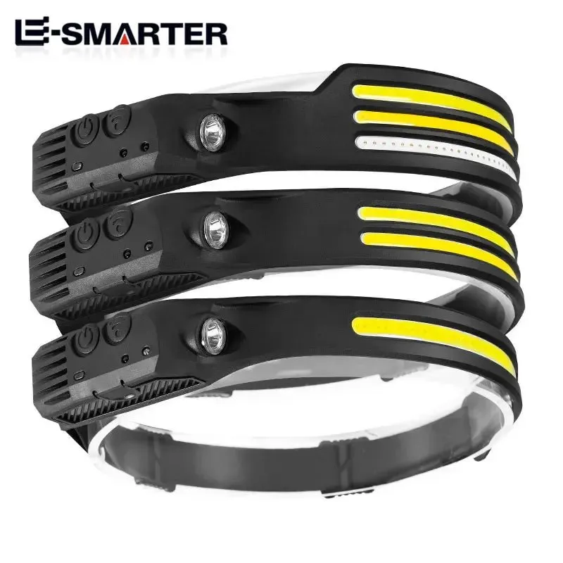 SavageBiz - Induction Headlamp with COB LED Sensor