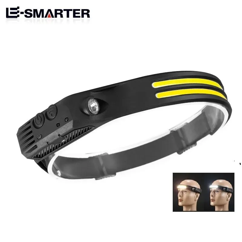SavageBiz - Induction Headlamp with COB LED Sensor
