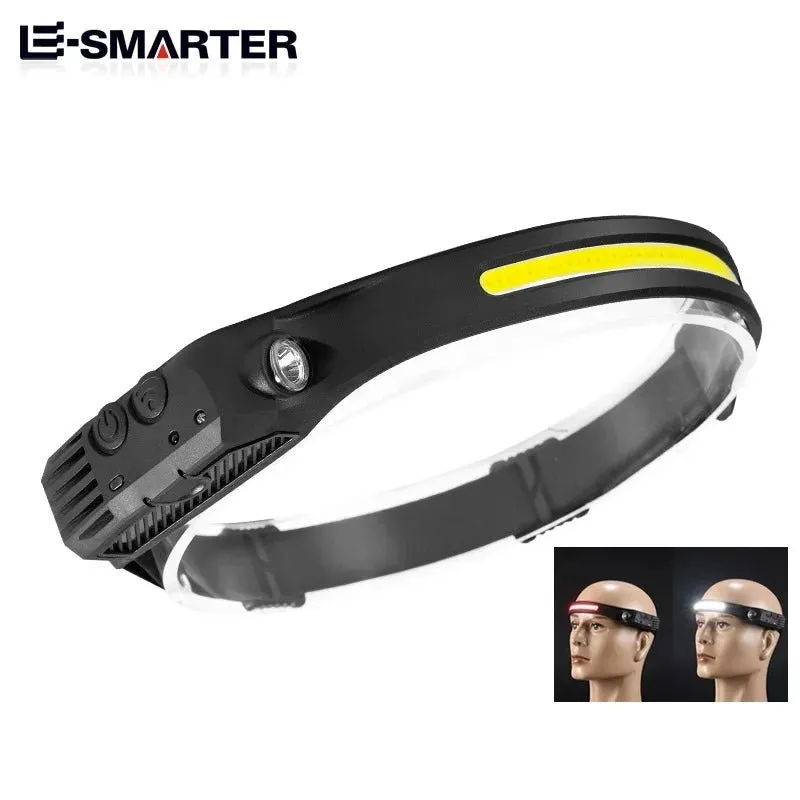 SavageBiz - Induction Headlamp with COB LED Sensor
