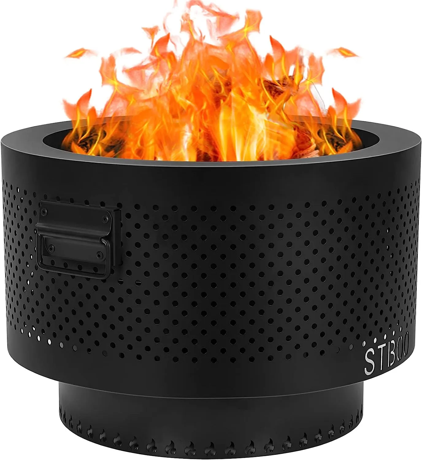 Smokeless Fire Pits for Outside with Portable Carrying Storage Bag, Outdoor Fireplace for Bonfire Picnic