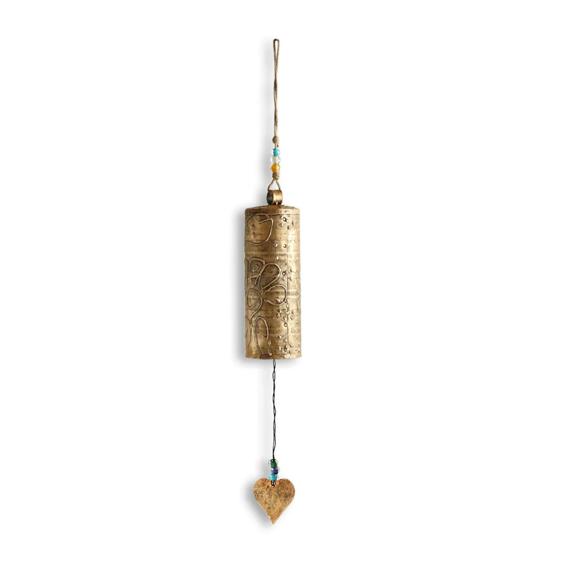 'Sonorous Ghantadi' Kutch Decorative Hanging Wind Chime (Golden)