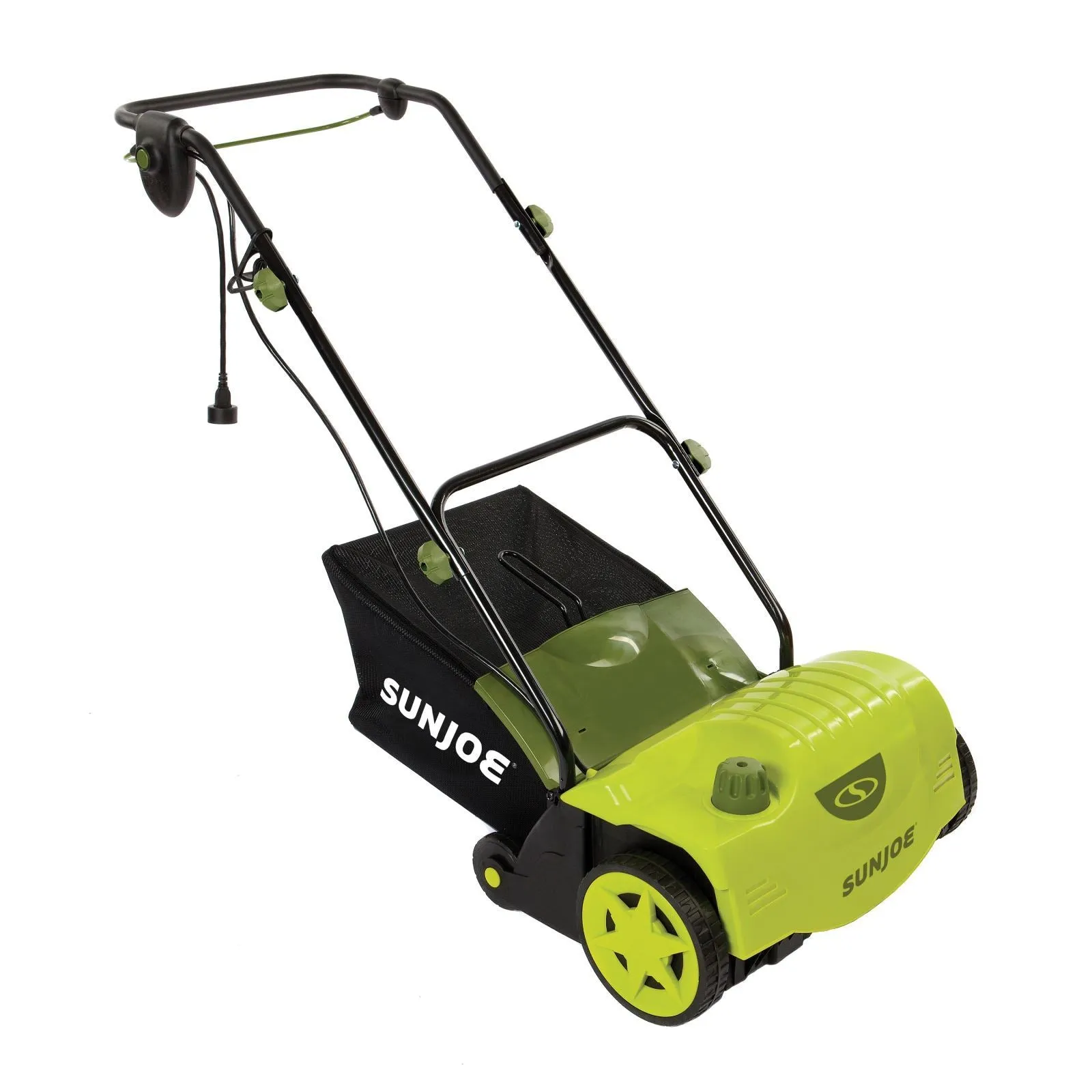 Sun Joe AJ800E Electric Lawn Dethatcher | 14 inch | 11 Amp | AirBoost Technology