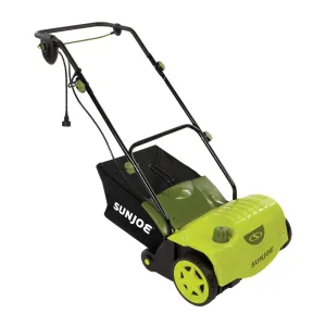Sun Joe AJ800E Electric Lawn Dethatcher | 14 inch | 11 Amp | AirBoost Technology