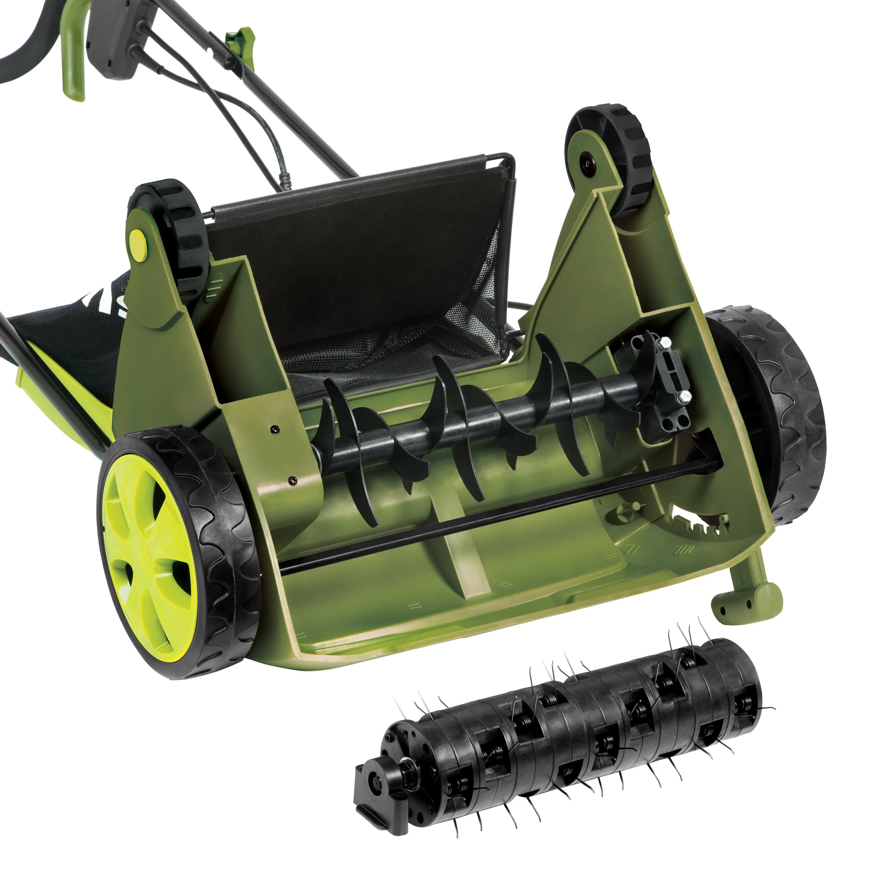 Sun Joe AJ801E-RM Electric Lawn Dethatcher w/ Collection Bag | 13 in. | 12 Amp | Scarifier (Certified Refurbished)