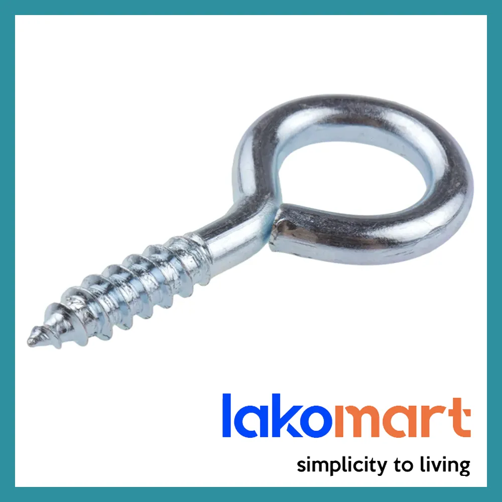 Zinc Plated Steel Eye Screw (Pack of 12/ 144pcs)